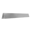 vidaXL Raseneinfassung 4 pcs Silber 450 x 0,05 x 15 cm