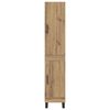 vidaXL Highboard Artisan-Eiche 34,5 x 34 x 180 cm Holzwerkstoff