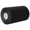 vidaXL Selbstklebendes Kunstrasenband Schwarz 15 cm x 10 m Vliesstoff