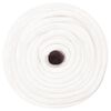 vidaXL Bootsseil Wei&szlig; 12 mm 250 m Polypropylen