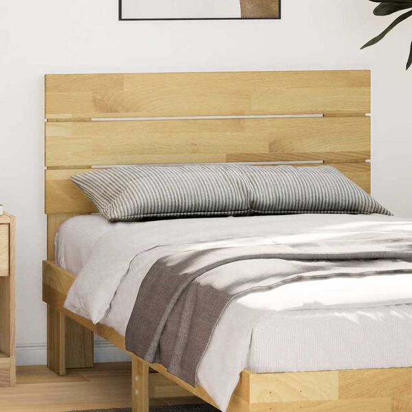 vidaXL Kopfteil 75 cm Massivholz Eiche