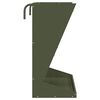 vidaXL Heu Futterspender Olive Gr&uuml;n 71 x 33 x 70 cm