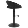 vidaXL Barhocker 2 Stk. Schwarz Samt