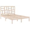 vidaXL Massivholzbett ohne Matratze 160x200 cm