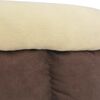 vidaXL Hundebett Gr&ouml;&szlig;e L Braun