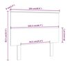 vidaXL Kopfteil Honigbraun 104x6x82,5 cm Massivholz Kiefer