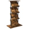 vidaXL Magazinregal R&auml;uchereiche 68 x 40 x 123.5 cm Holzwerkstoff