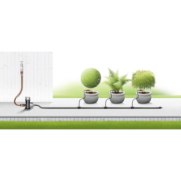 GARDENA Micro-Drip-System f&uuml;r Pflanzt&ouml;pfe M Starter Set 13001-20