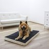Kerbl Memory-Schaum Hundematratze 100 x 60 cm Beige und Grau 80327