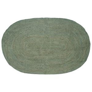 vidaXL Bereichsteppiche Olive Gr&uuml;n 152 x 245 cm Jute