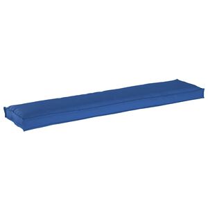 vidaXL Palettenkissen K&ouml;nigsblau 180 x 40 x 8 cm Oxford-Stoff