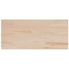 vidaXL Tischplatte 90x40x2,5 cm Rechteckig Massivholz Kiefer