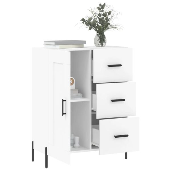vidaXL Sideboard Wei&szlig; 69,5x34x90 cm Holzwerkstoff