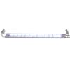 vidaXL Aquarium-Beleuchtung LED 80-90 cm Aluminium IP67