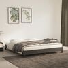 vidaXL Bettgestell ohne Matratze Dunkelgrau 180x200 cm Samt