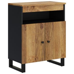 vidaXL Sideboard mit 2 T&uuml;ren 60x33x75 cm Massivholz Mango