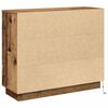 vidaXL LED-Sideboard Altholz 90 x 32 x 75 cm Holzwerkstoff