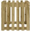 vidaXL Pflanzk&uuml;bel Latten-Design 60x60x60 cm Kiefernholz Impr&auml;gniert