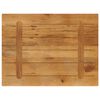 vidaXL Tischplatte 80x60x2,5 cm Rechteckig Massivholz Mango