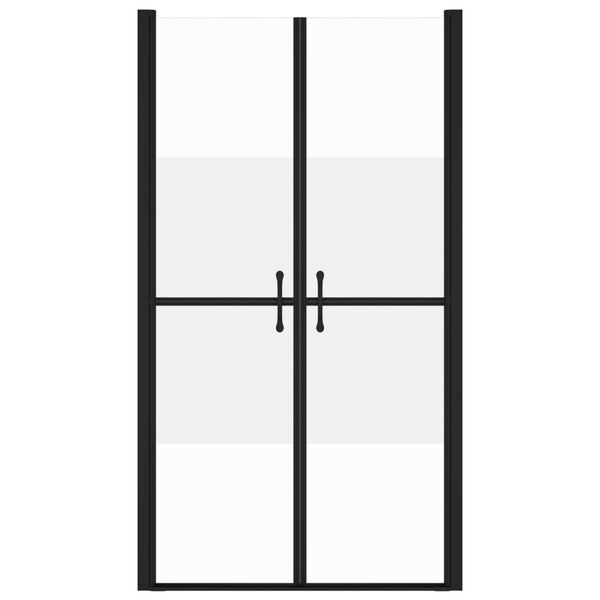 vidaXL Duschtür Halb Matt ESG (78-81)x190 cm
