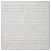 vidaXL Regenbrause Edelstahl 304 25x25 cm Quadrat