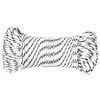 vidaXL Bootsseil Geflochten Wei&szlig; 5 mmx100 m Polyester