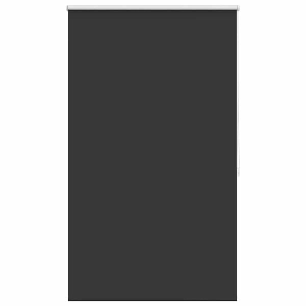 vidaXL Verdunkelungsrollo 124,4 x 175 cm, Stoffbreite 120 cm, schwarz
