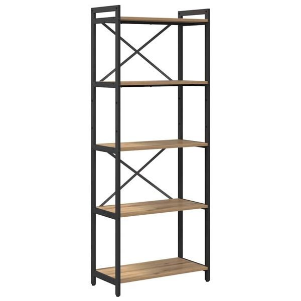 vidaXL B&uuml;cherregal Artisan-Eiche 60 x 30 x 155 cm Holzwerkstoff