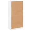 vidaXL Highboard mit T&uuml;ren Wei&szlig; 68x37x142 cm Holzwerkstoff