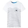 Kinder-T-Shirt Ecru 104
