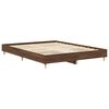 vidaXL Bettgestell ohne Matratze Braun Eichen-Optik 150x200 cm
