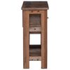vidaXL Schrank Braun 60 x 30 x 70 cm Massives upgecyceltes Holz