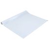 vidaXL Fensterfolie Statisch Matt Wei&szlig; 45x1000 cm PVC