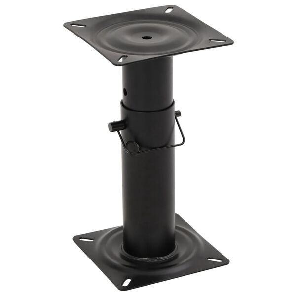 vidaXL Bootssitz-Podest 360&deg; Drehbar Verstellbar Stahl