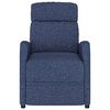 vidaXL Relaxsessel Blau Stoff