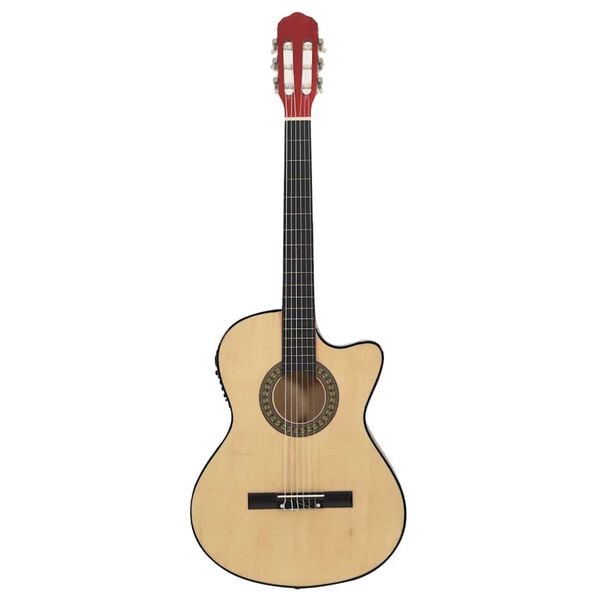 vidaXL Westerngitarre Cutaway mit Equalizer und 6 Saiten