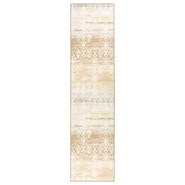 vidaXL Teppichl&auml;ufer Golden 80x400 cm