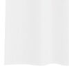 vidaXL Voile-Vorhang mit Vorh&auml;ngen 2 pcs Wei&szlig; 260 x 140 cm Polyester