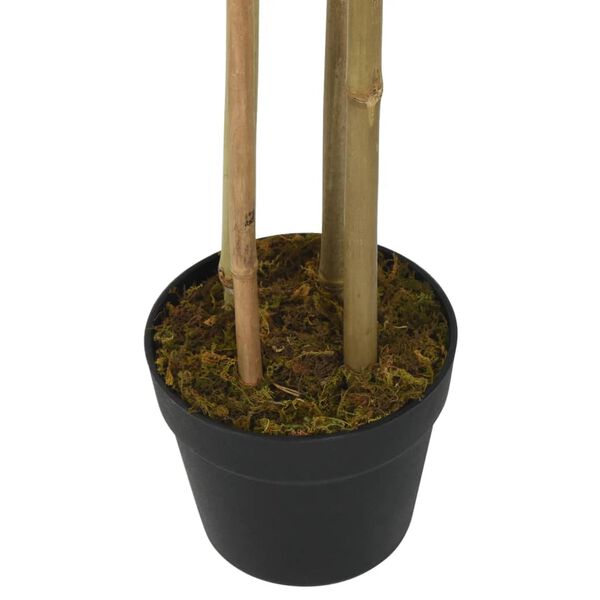 vidaXL Bambusbaum K&uuml;nstlich 380 Bl&auml;tter 80 cm Gr&uuml;n