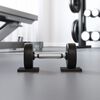 vidaXL Gummigranulat-Patiopad Schwarz 6 x 9 x 1 cm Gummi