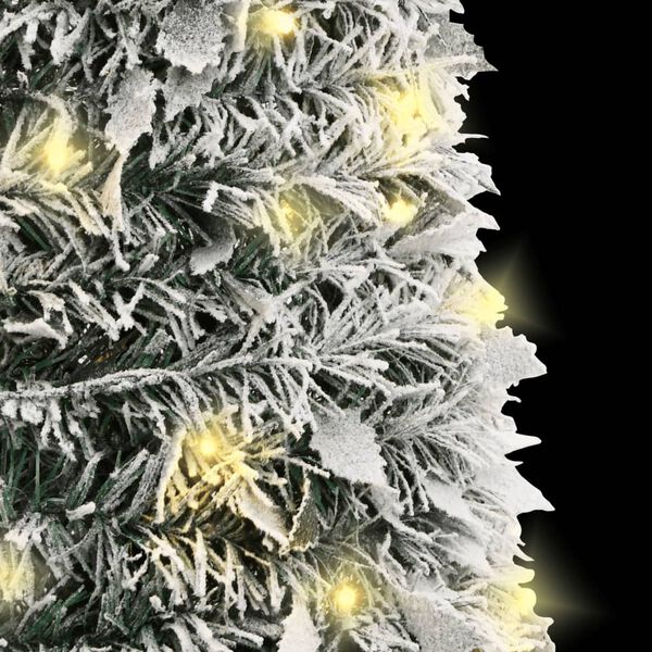 vidaXL Pop-Up-Weihnachtsbaum Künstlich Beschneit 150 LEDs 180 cm