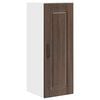 vidaXL K&uuml;chenschrank mit T&uuml;r 2 pcs Braun Eichen-Optik 30 x 31 x 80 cm