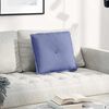 vidaXL R&uuml;ckenkissen Jeans blau 50 x 19 x 45 cm Stoff