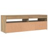 vidaXL TV-Schrank mit LED Artisan-Eiche 120x35x40 cm Holzwerkstoff