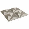 vidaXL Wandpaneele 12 Stk. 50 x 50 cm Origami Beton XPS Schaum
