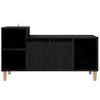 vidaXL TV-Schr&auml;nk Schwarz Eichen-Optik 100 x 35 x 55 cm Holzwerkstoff