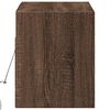 vidaXL TV-Wandschrank mit LED-Beleuchtung Eichen-Optik 100x31x35 cm