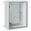 vidaXL Steuerungsschrank Grau 47 x 24 x 50 cm ABS Kunststoff