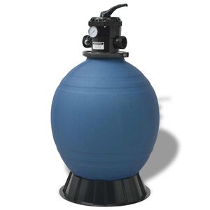 vidaXL Pool Sandfilter Blau &Oslash; 55,9 x 96,5 cm PE