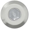 vidaXL Kopf-Sicherungsschraube 2 pcs Silber M6 x 15 mm Stahl